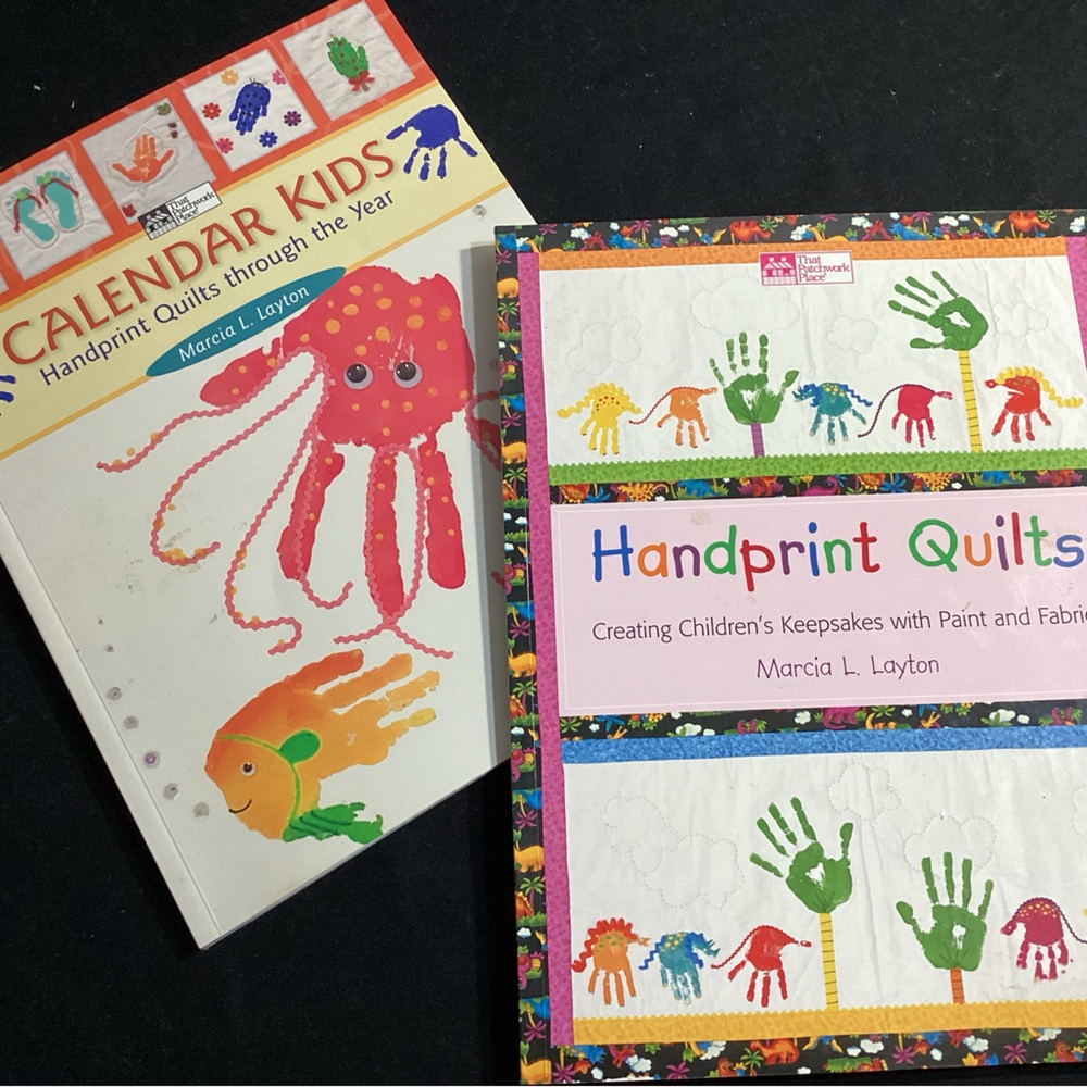 Colorful Handprint Craft Books
